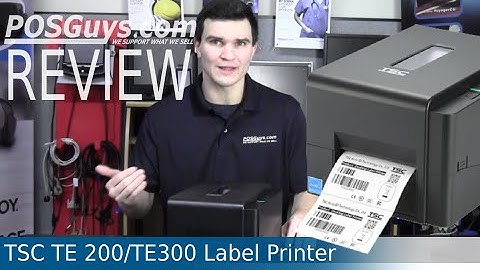 TSC TE 200/300 Label Printer Review