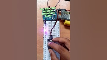 See This Joystick Controlled Light | Joystick Arduino | Arduino Joystick Controlled LIGHT | ARDUINO