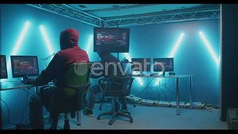 Haughty Guard Welcoming To Base of Hackers | Stock Footage - Envato elements