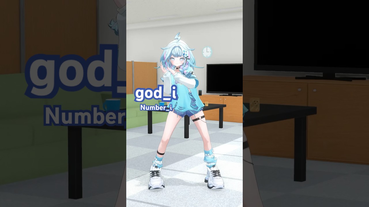 #god_i ／Number_i 踊ってみた #ホロライブ #vtuber #dance