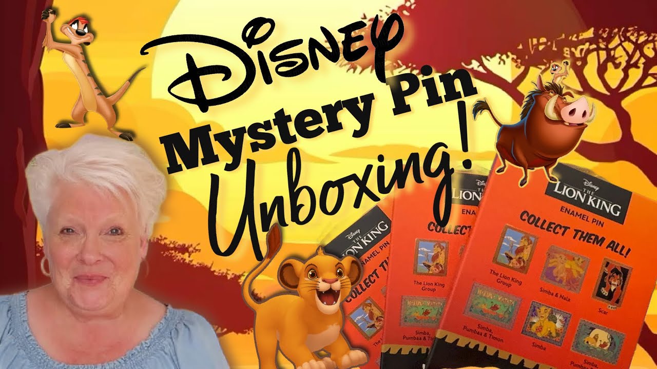 UNBOXING! Disney Mystery Pins! The Lion King! Blind Boxes!