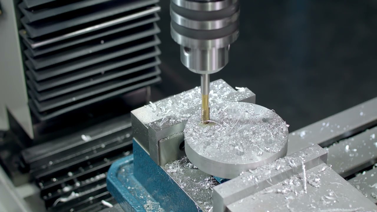 HiTorque 6770 - Drilling and Tapping a simple hole pattern (Pt. 2)