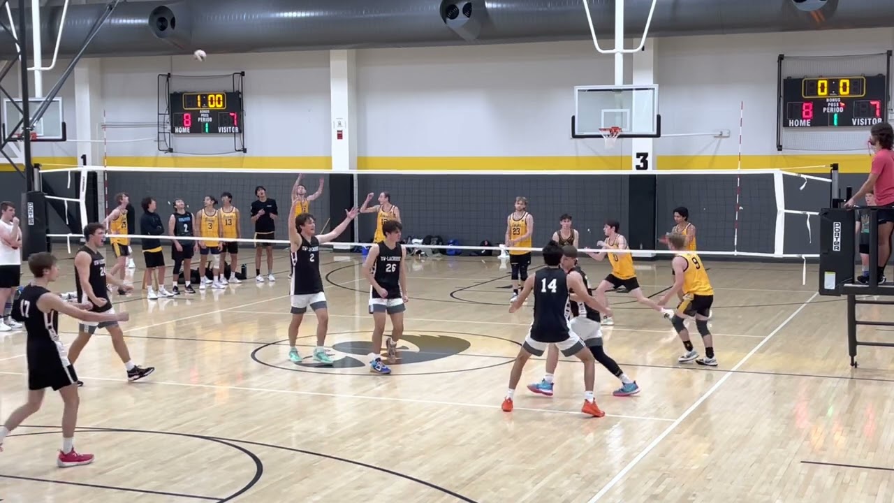 Iowa B vs La Crosse A Set 2 YouTube