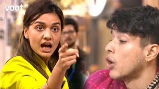 Bigg Boss Ott Update Divya Agarwal & Pratik Sehajpal Ke Beech Huyi Haathapai, Gharwalo Ke Ude Hosh