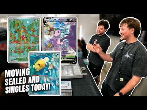 How Much Can a Small Pokémon Vendor Sell in One Day?! (POV)