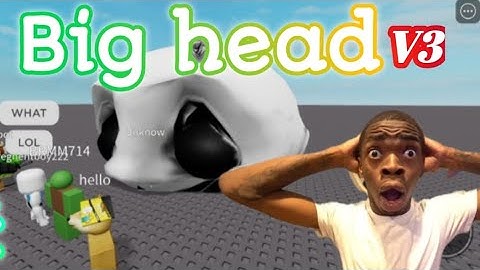 **FE** Big head Roblox script OP MOBILE&PC Fluxus&Delta 🥭