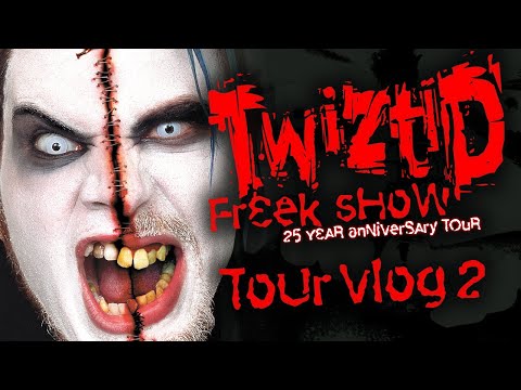 Twiztid Freek Show 25 Year Anniversary Tour Vlog 2