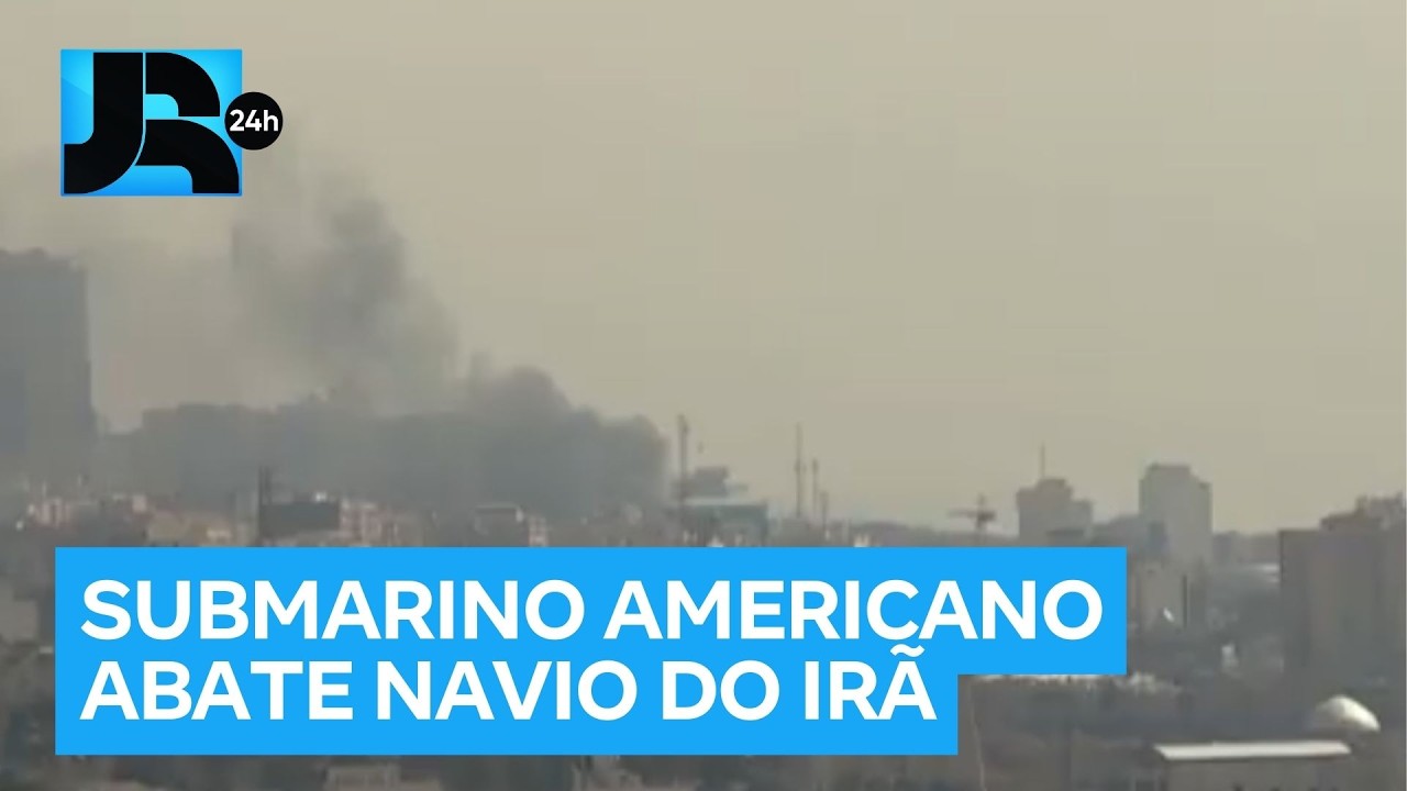 Guerra no Oceano: Submarino americano afunda navio do Irã e deixa dezenas de mortos