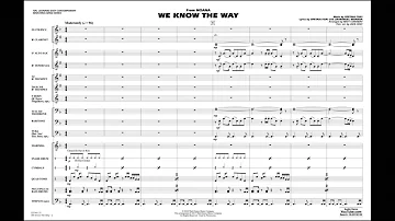 We Know the Way (from Moana) arranged by Matt Conaway