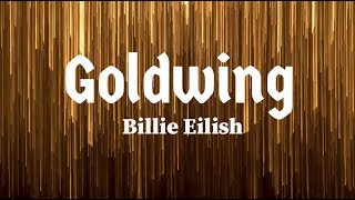 Goldwing - Billie Eilish (lyrics) Resimi