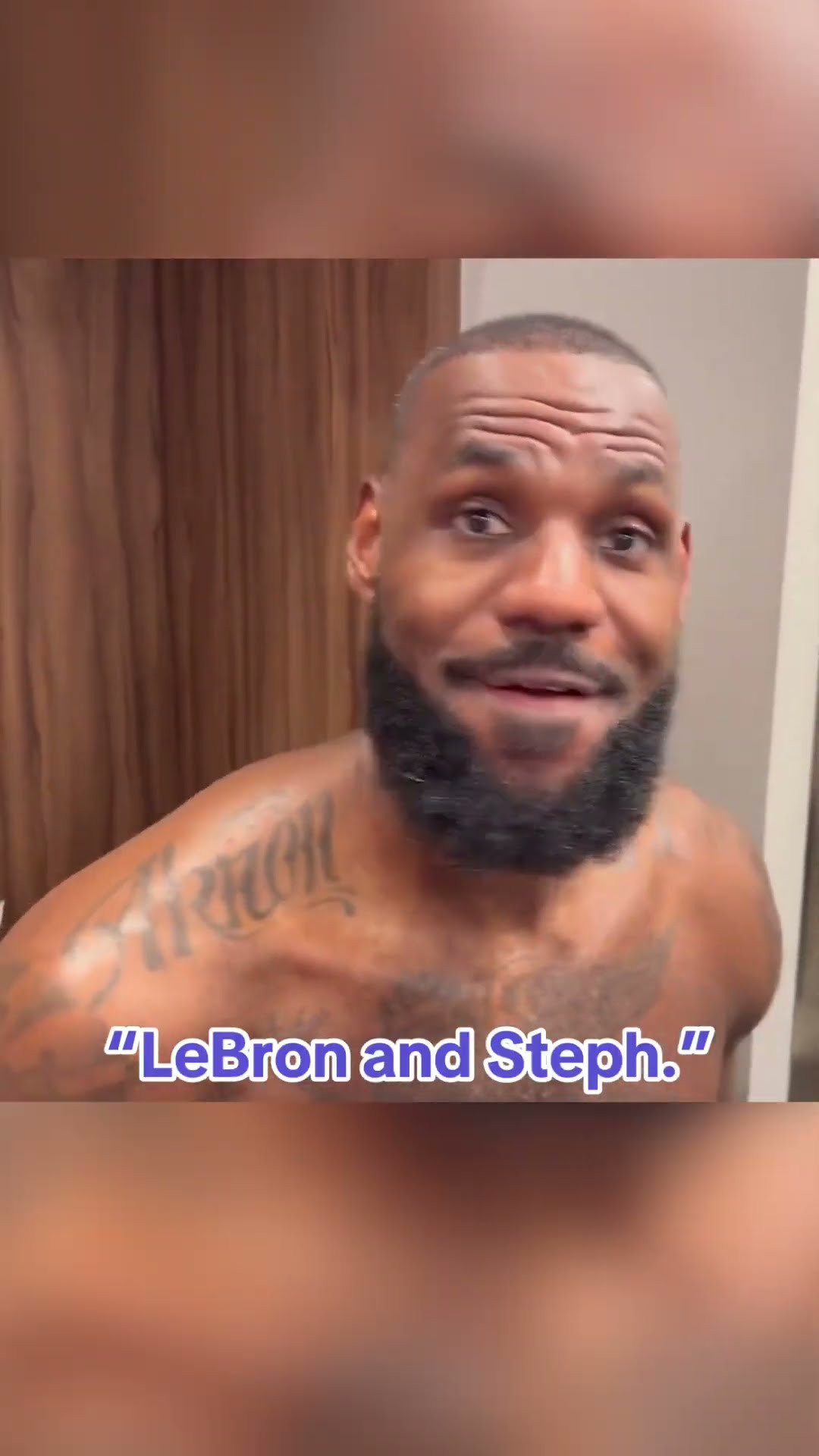 LeBron's answer ?