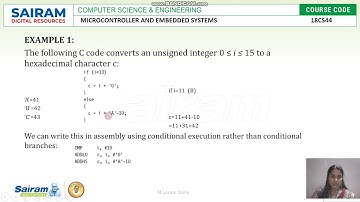 Lecture Video_18CS44_MCES_Module 2_Conditional Execution and Looping Constructs_Lorate Shiny
