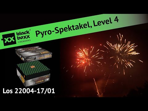 Blackboxx Pyro-Spektakel, Level 4 (Los 22004 - 17/01)