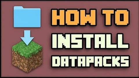 How To Install Data Pack In MineCraft Easy 2 Method In Hindi
