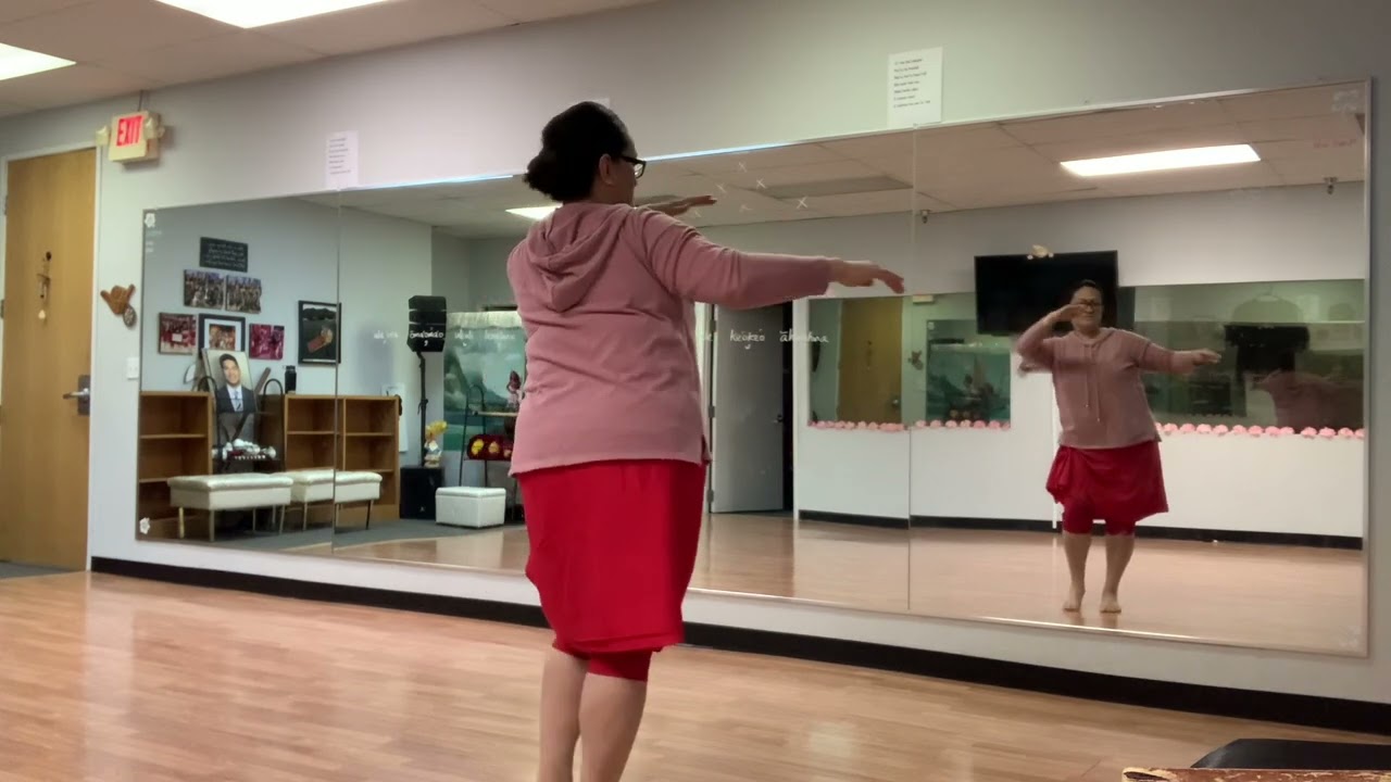 Aloha ‘oe hula practice video