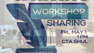 2026 Writing Workshop Share Program with Amy Greenberg