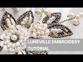 Люневильская вышивка. Процесс / Luneville embroidery process