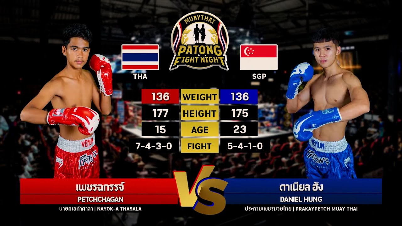 Petchchagan Nayok-A Thasala vs Daniel Hung