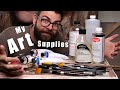 Art Supplies I use to create Professional Oil Paintings - Plus Art Studio Setup