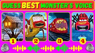 Guess Monster Voice Spider House Head, Bus Eater, Train Eater, McQueen Eater Coffin Dance