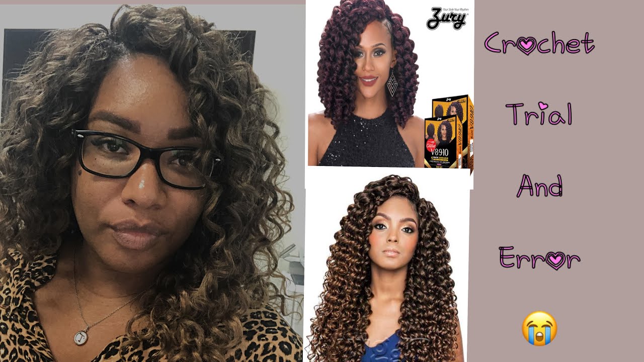 Crochet Fail and a Win: Zury Rod Set Afri Naptural Waterfall Curl