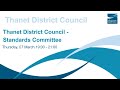 Thanet district council  standards committee  07 march 2024