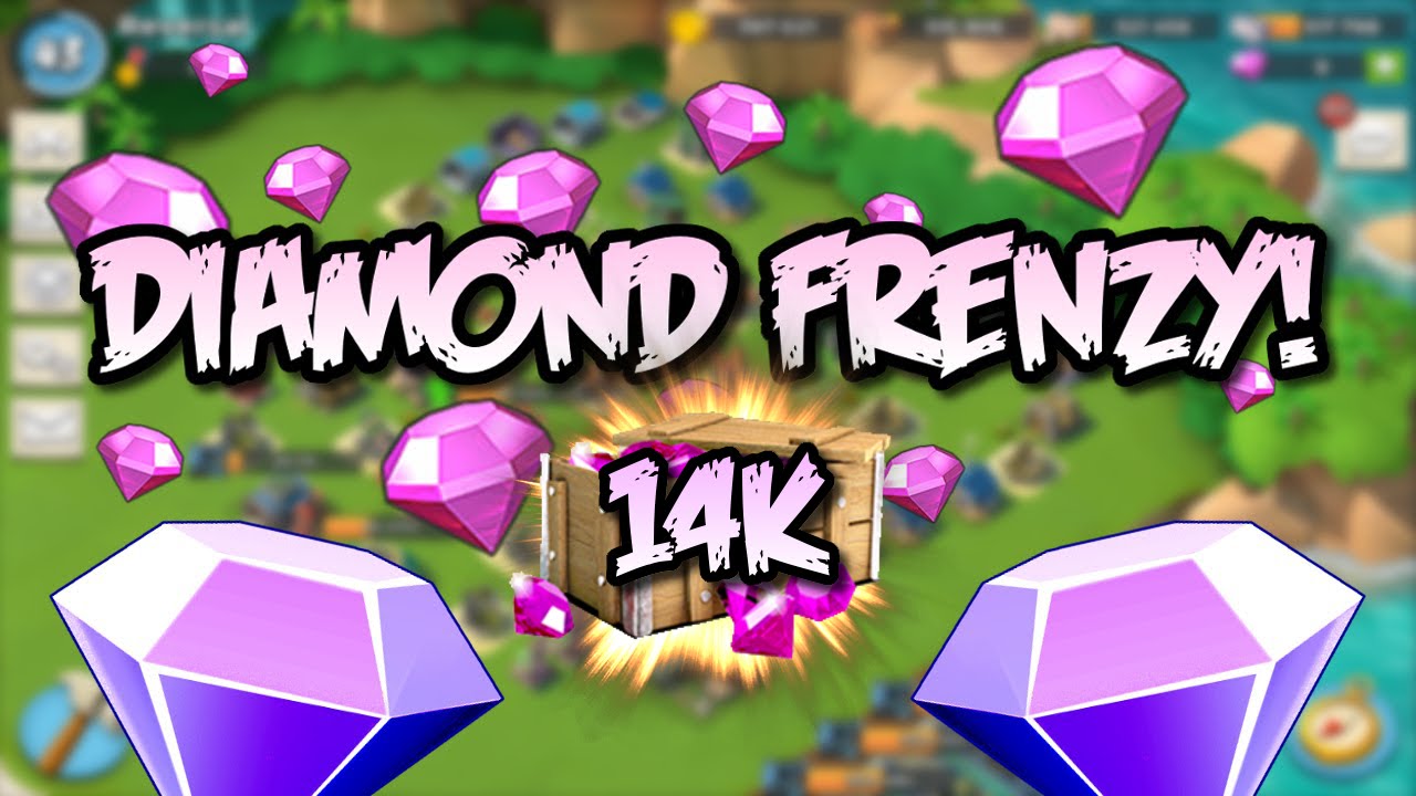 Boom Beach 14K Diamonds Spending Spree Level 60! 24Hour Stream
