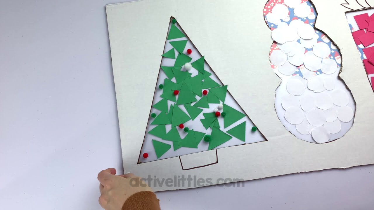 Christmas Magic Paper Towel Experiment for Kids - Active Littles