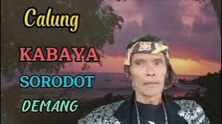 Calung KABAYA SORODOT DEMANG Calung Darso 78 Cover by Baban Asgar