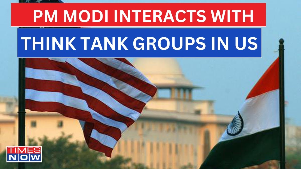 Live | PM Modi Us Visit | PM Interacts With Members Of Think Tank Groups In New York | English News