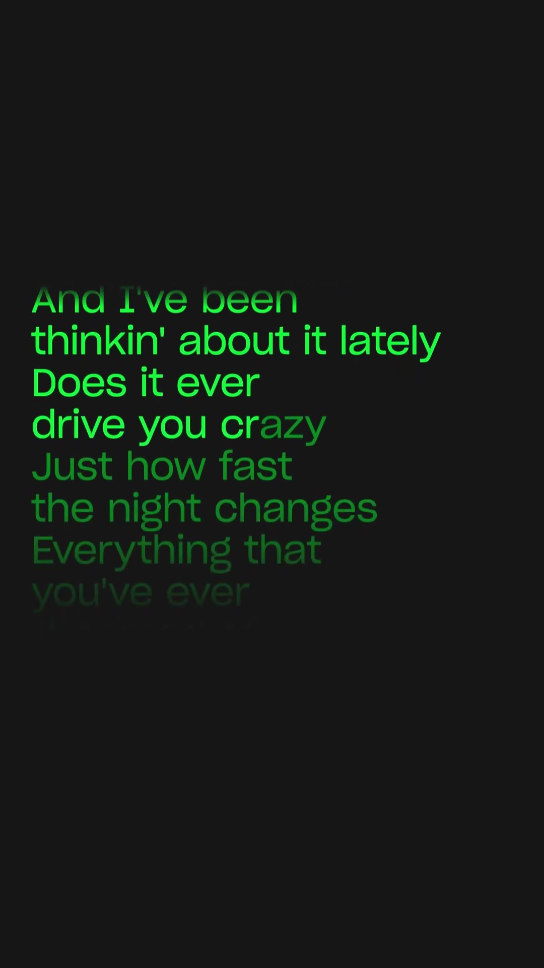 One Direction - Night Changes (Piano Karaoke SHORT)