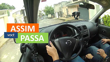 O que fazer no dia do exame de rua?