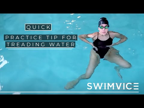 Quick Practice Tip for Treading Water | Swimming