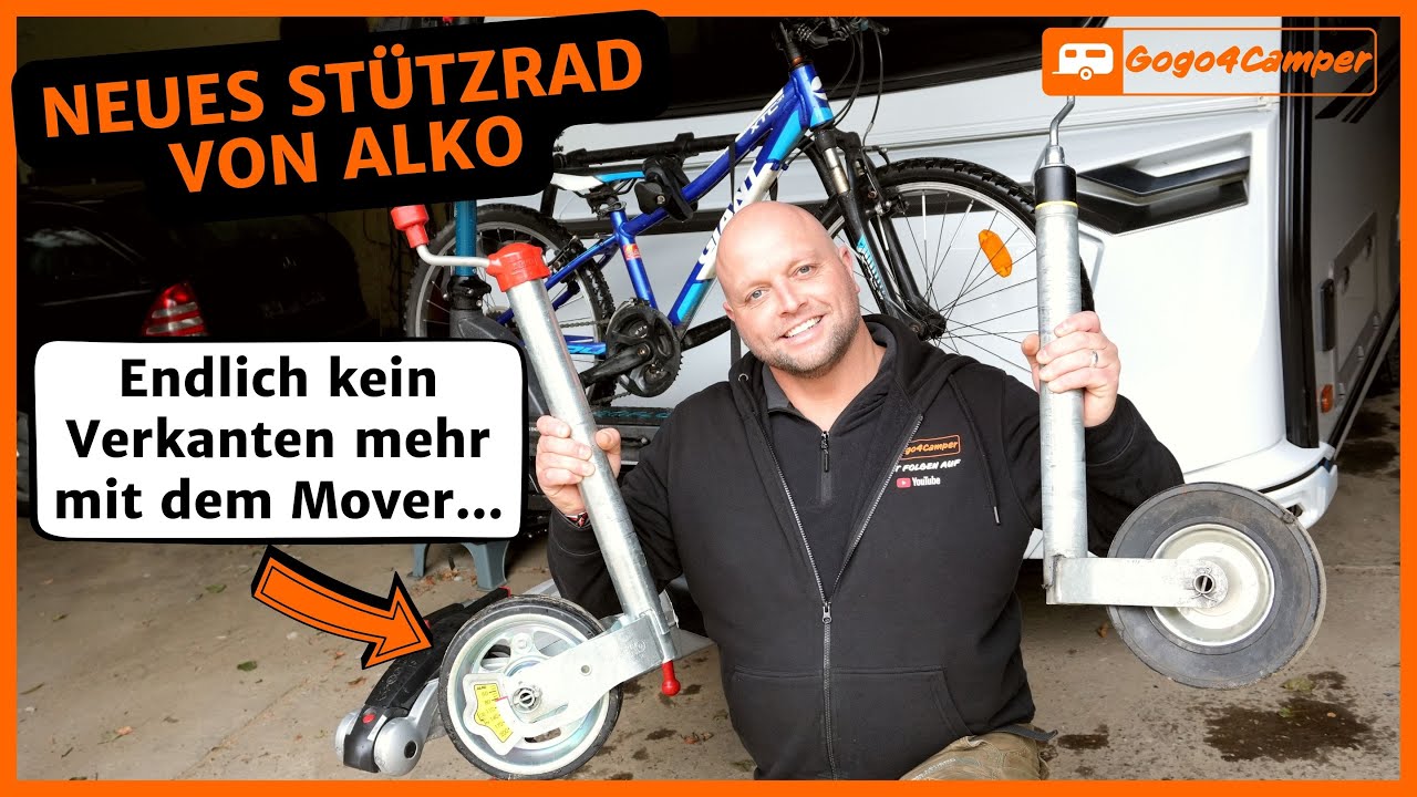 ALKO Premium Stützrad für unseren Wohnwagen - Schwerlaststützrad