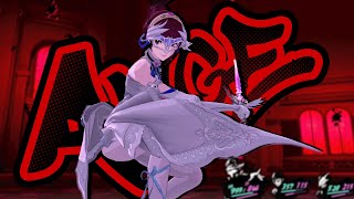 P5R - Rose & Violet - P5X Ange Outfit + Weapon showcase