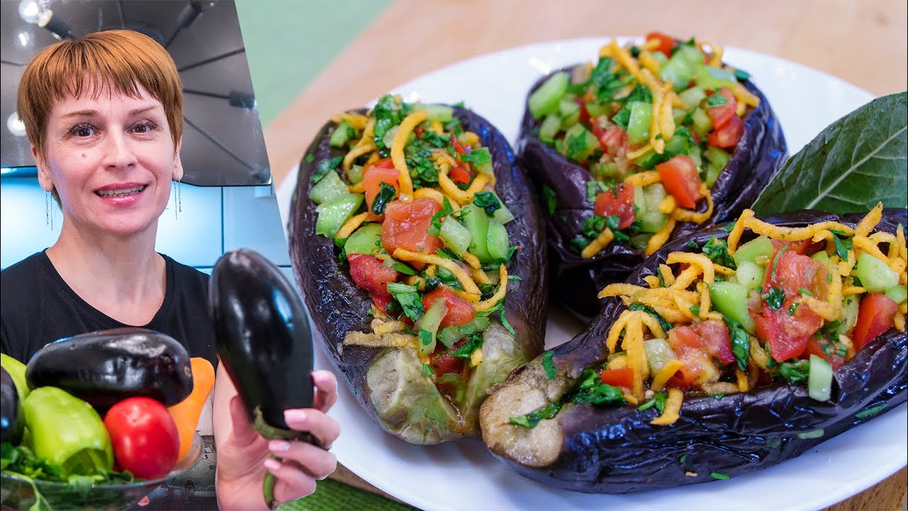 ЧУДО баклажаны! Вкусный и быстрый рецепт летней закуски!