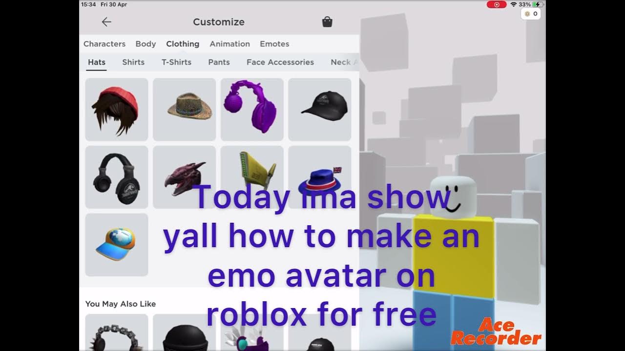 my roblox avatar is #emo and #brocken /j