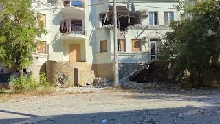 Обстрел жилых районов Херсона российскими нацистами 19.08.2025