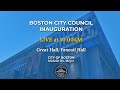 Boston city council inauguration  1124