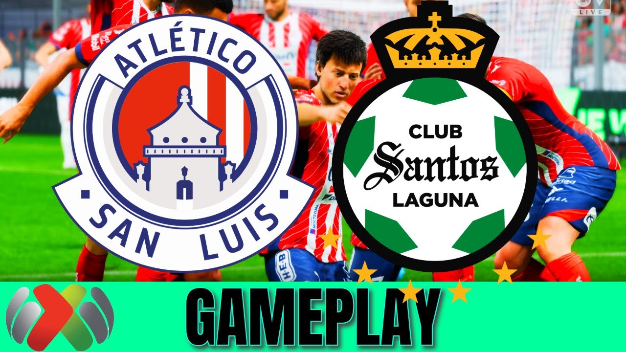 San Luis vs Santos Laguna - Liga MX Jornada 10 Apertura 2024 | FC 25 ...
