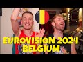 BELGIUM EUROVISION 2024 REACTION - MUSTII - BEFORE THE PARTY