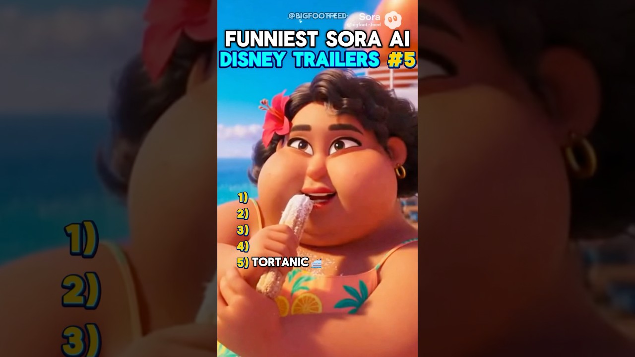 Ranking Disney SORA AI Trailers💀