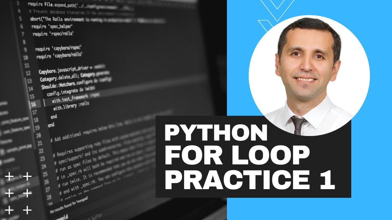Python (Lesson 14): For Loop - Practice 1 - YouTube