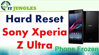 How to Hard Reset Sony Xperia Z Ultra screenshot 3