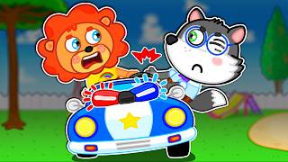 Lion Family | Sharing is Caring - Best Friend Moments | Cartoon for Kids