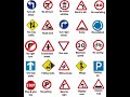 Important traffic signs