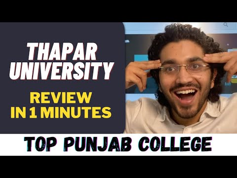 Thapar University Aman Dhattarwal 2021 | Honest College Review | Padaku Students
