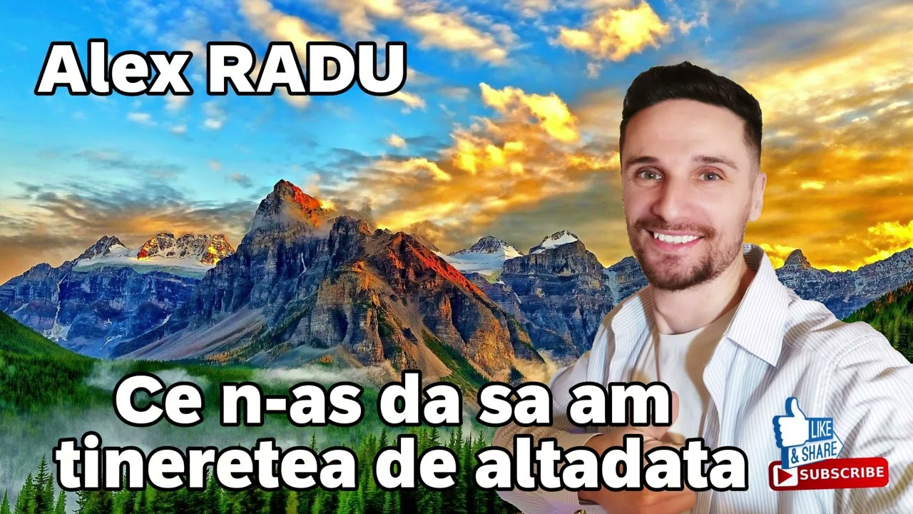 ALEX RADU ❌CE N-AS DA SA AM ODATA TINERETEA DE ALTADATA ❌MUZICA DE PETRECERE 2026
