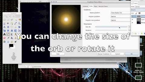 GIMP: lighting and Shadowing