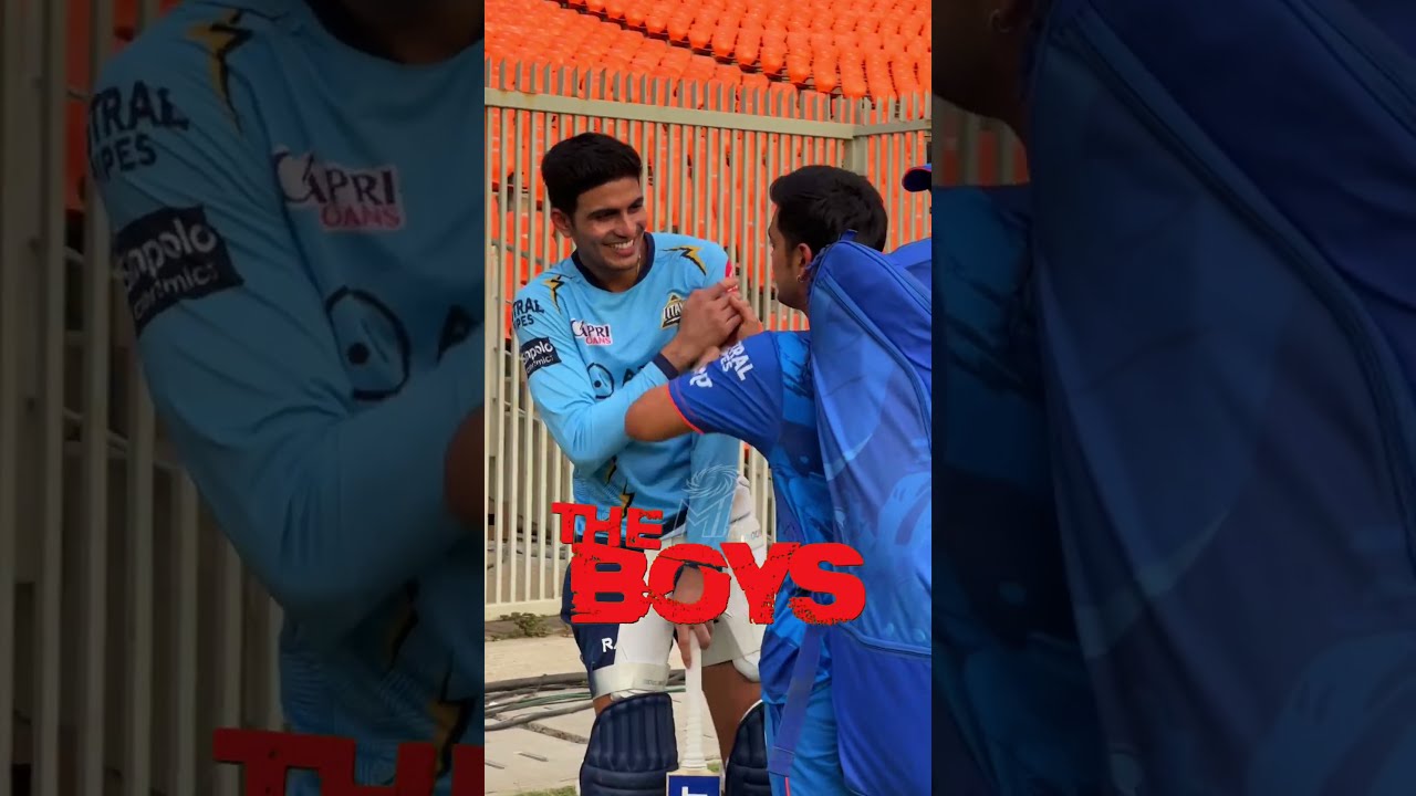 Ishan Kishan Shubman Gill The Boys Mumbai Indians Shorts